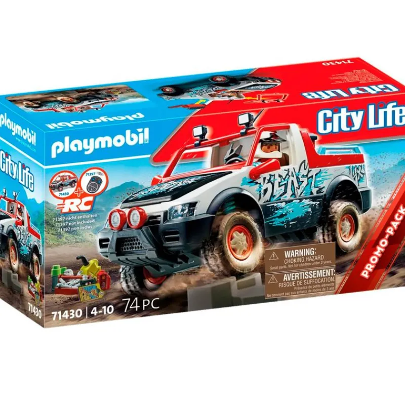 PLAYMOBIL Playmobil-City Life Coche de Rally