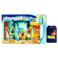 City Life Cofre Tienda de Surf*PLAYMOBIL Clearance
