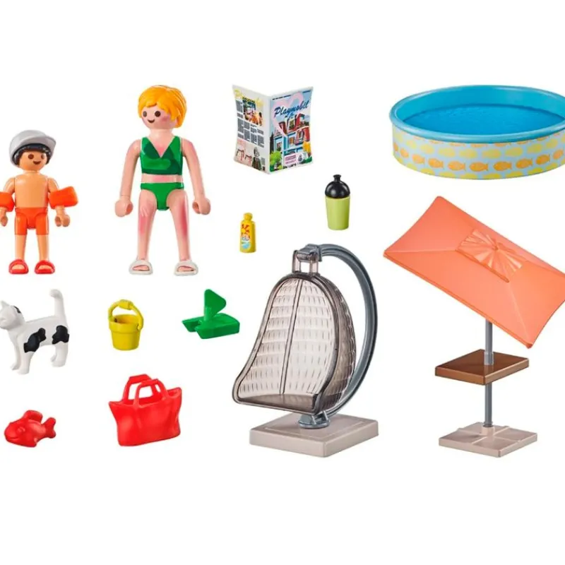 PLAYMOBIL Playmobil-City Life Diversión en el Jardín