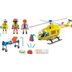 City Life Helicóptero de Rescate*PLAYMOBIL Hot