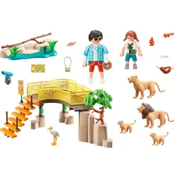 City Life Leones con Recinto Exterior*PLAYMOBIL Sale