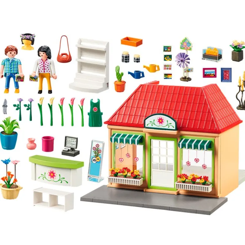 PLAYMOBIL Playmobil-City Life Mi Floristería