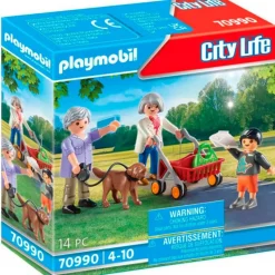 PLAYMOBIL Playmobil-City Life Pack Abuelos y Nieto