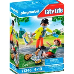 City Life Paramédico con Paciente*PLAYMOBIL Outlet