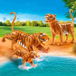 PLAYMOBIL Playmobil-City Life Tigres con Bebé