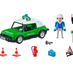Coche Policía Clásico 50 Aniversario*PLAYMOBIL Hot