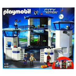 PLAYMOBIL Playmobil-Comisaría de Policía con Prisión