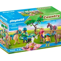 Country Excursión de Pícnic con Caballos*PLAYMOBIL