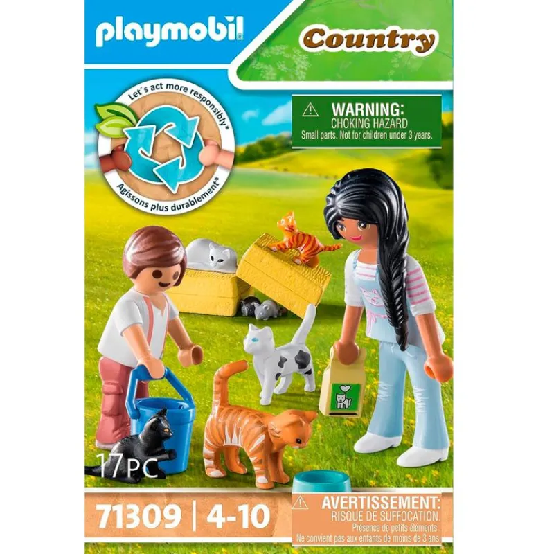 PLAYMOBIL Playmobil-Country Familia Gatos