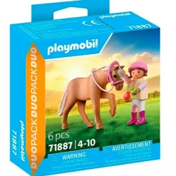 PLAYMOBIL Playmobil-Country Niña con Poni