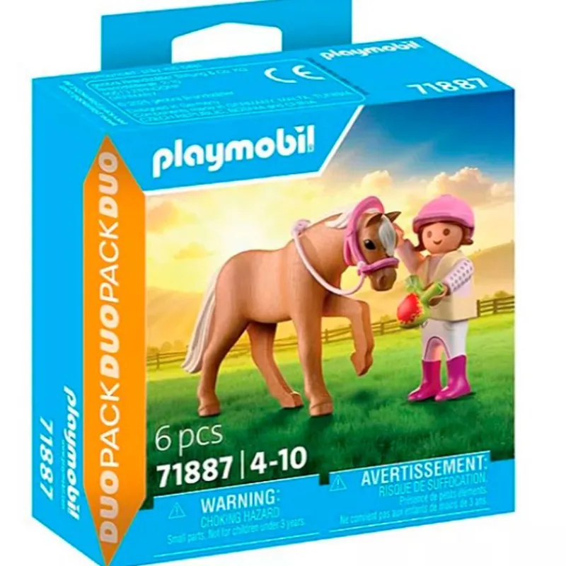 PLAYMOBIL Playmobil-Country Niña con Poni