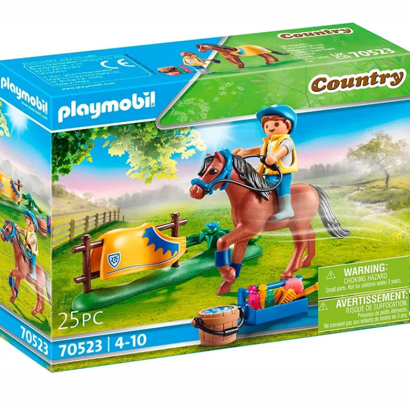 PLAYMOBIL Playmobil-Country Poni para Coleccionar Galés