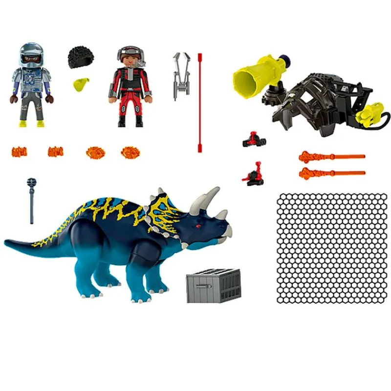 PLAYMOBIL Playmobil-Dino Rise Triceratops: Disturbios