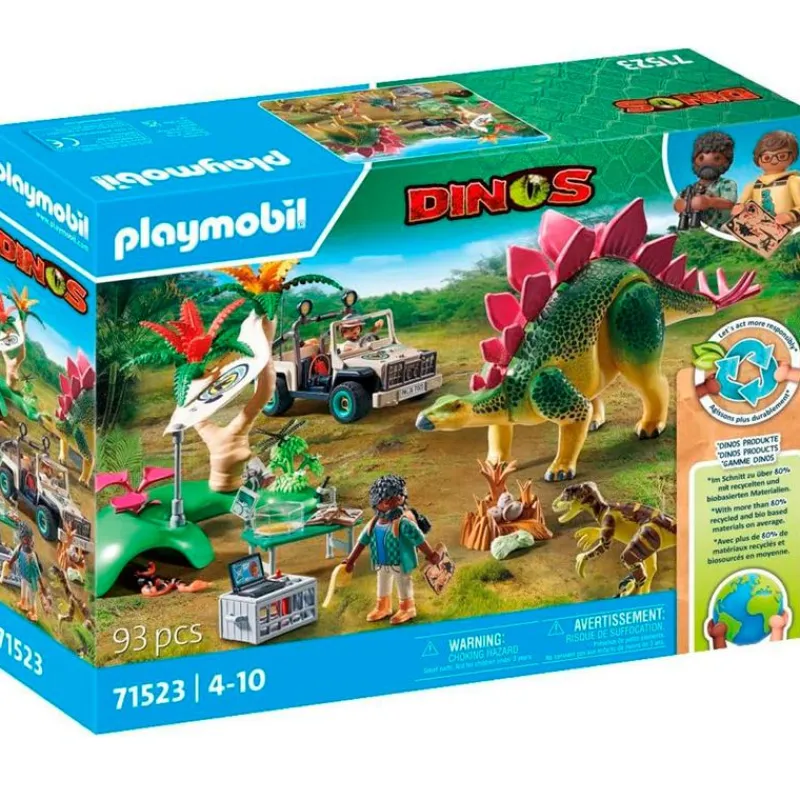 PLAYMOBIL Playmobil-Dinos Campamento de Investigación
