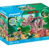 Dinos Familia de Triceratops*PLAYMOBIL Clearance