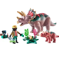 Dinos Familia de Triceratops*PLAYMOBIL Clearance