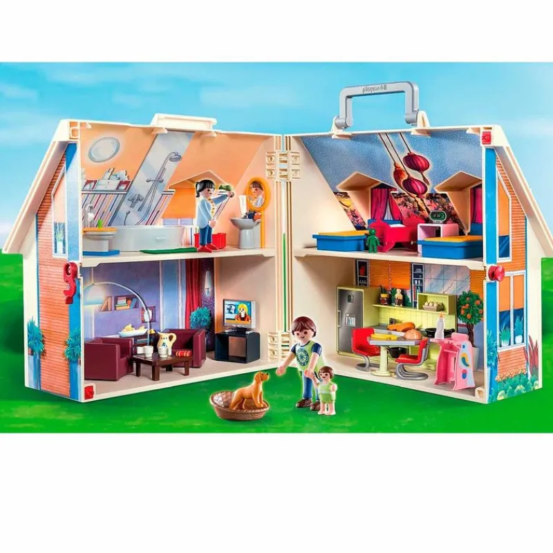 PLAYMOBIL Playmobil-Dollhouse Casa Muñecas Maletín
