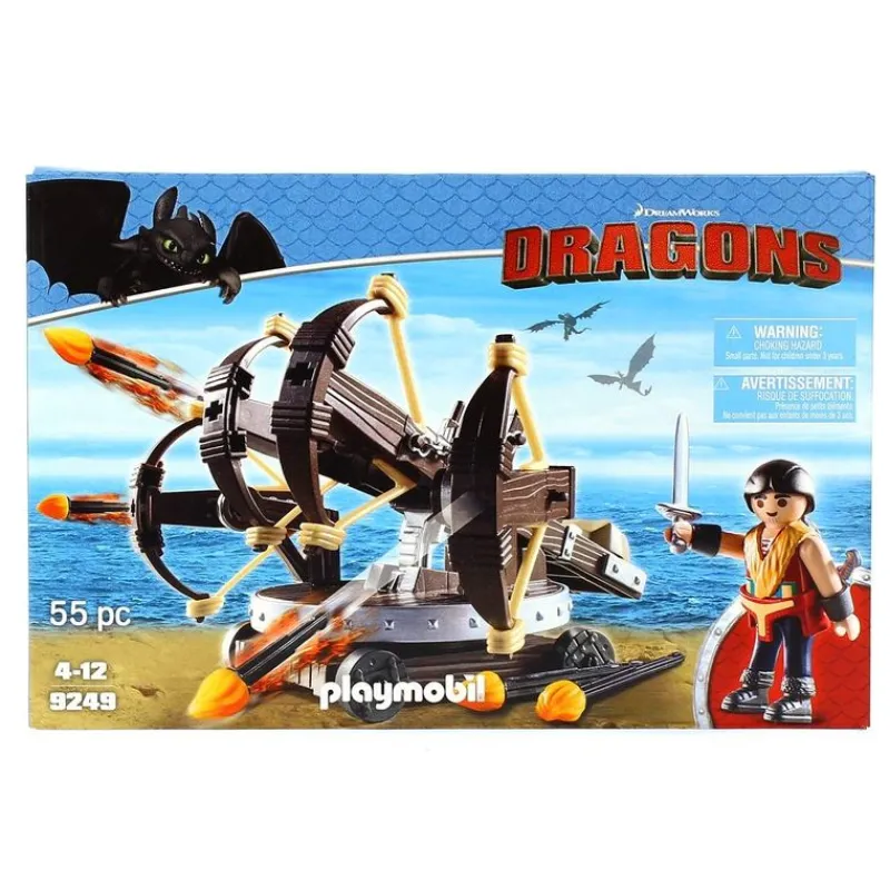 PLAYMOBIL Playmobil-Dragones Eret con Ballesta