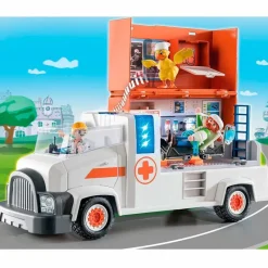 PLAYMOBIL Playmobil-Duck on Call Camión Ambulancia
