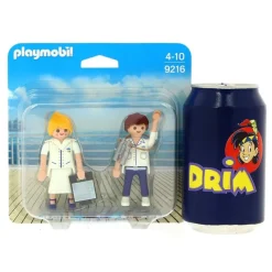 PLAYMOBIL Playmobil-Duo Pack Azafata y Capitán de Crucero