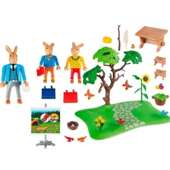 PLAYMOBIL Playmobil-Escuela de Conejos de Pascua