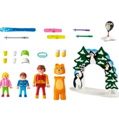 PLAYMOBIL Playmobil-Family Fun Escuela de Esquí