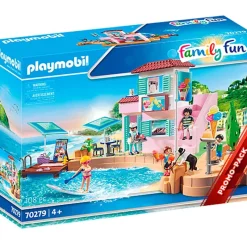 PLAYMOBIL Playmobil-Family Fun Heladería en el Puerto