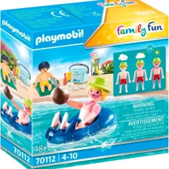 PLAYMOBIL Playmobil-Family Fun Nadador con Flotador