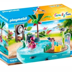 PLAYMOBIL Playmobil-Family Fun Piscina con Rociador