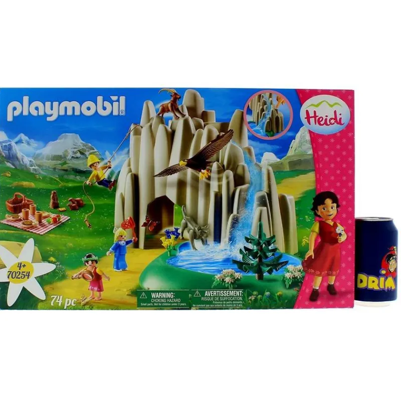 PLAYMOBIL Playmobil-Heidi Lago con Heidi, Pedro y Clara