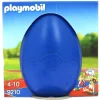 PLAYMOBIL Playmobil-Huevo Azul Jugadores de Baloncesto