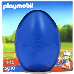 PLAYMOBIL Playmobil-Huevo Azul Jugadores de Baloncesto