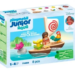 PLAYMOBIL Playmobil-Junior & Disney: Catamarán de Vaiana