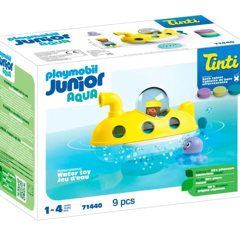 PLAYMOBIL Playmobil-Junior & Tinti: Submarino de Colores