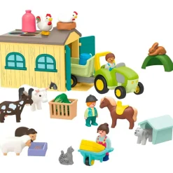PLAYMOBIL Playmobil-Junior Aventura en la Granja