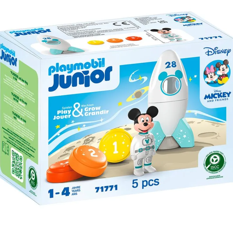 PLAYMOBIL Playmobil-Junior Aventura Espacial de Mickey Mouse
