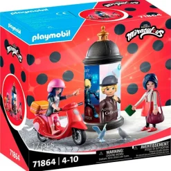 Ladybug Miraculous: Paseo en Scooter*PLAYMOBIL Hot