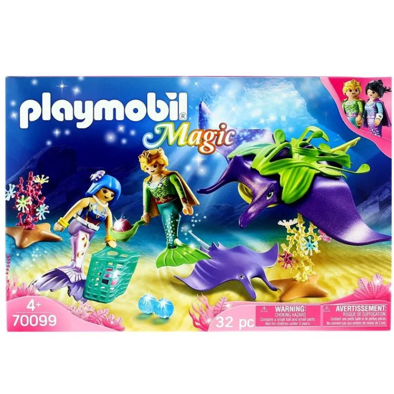PLAYMOBIL Playmobil-Magic Recolectores de Perlas con Manta