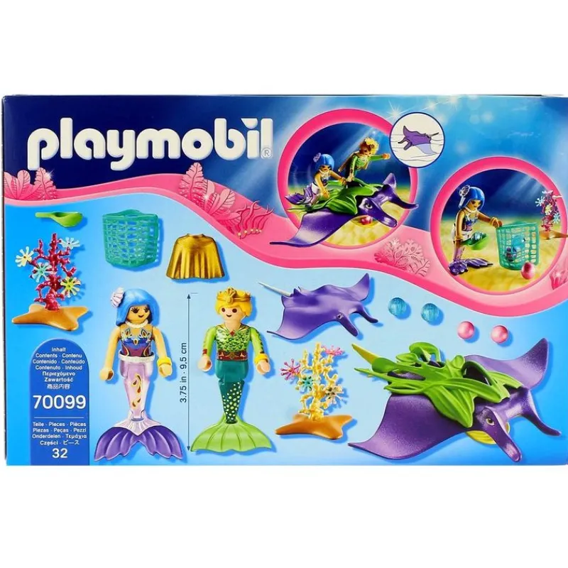 PLAYMOBIL Playmobil-Magic Recolectores de Perlas con Manta