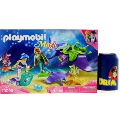 PLAYMOBIL Playmobil-Magic Recolectores de Perlas con Manta