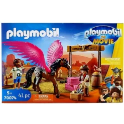 PLAYMOBIL Playmobil-Movie Marla, Del y Caballo con Alas