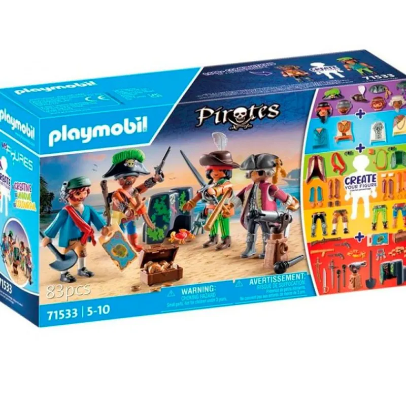 PLAYMOBIL Playmobil-My Figures: Piratas