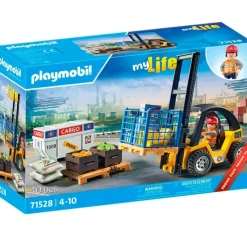 PLAYMOBIL Playmobil-My Life Carretilla Elevadora