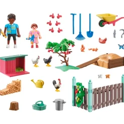 PLAYMOBIL Playmobil-My Life Corral de Pollos