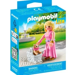 PLAYMOBIL Playmobil-My Life It-girl con Chihuahua