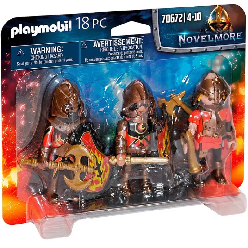 PLAYMOBIL Playmobil-Novelmore Set de 3 Bandidos de Burnham