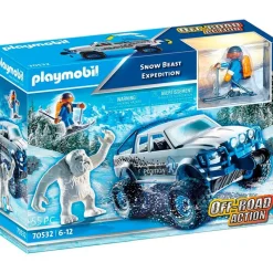 PLAYMOBIL Playmobil-Off-Road Action Expedición Nieve