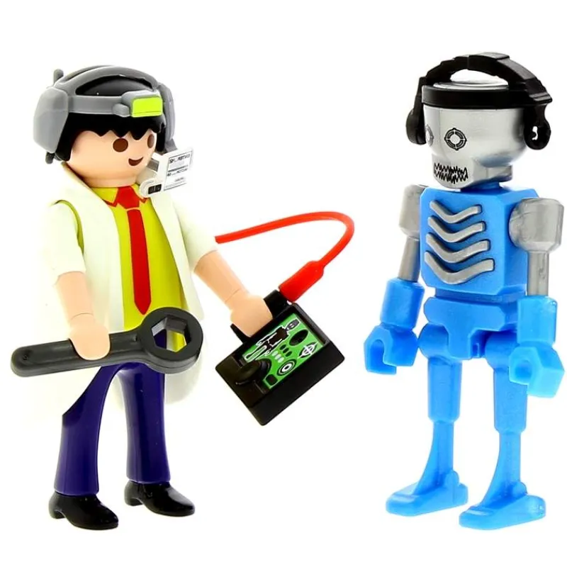 PLAYMOBIL Playmobil-Pack Científico y Robot