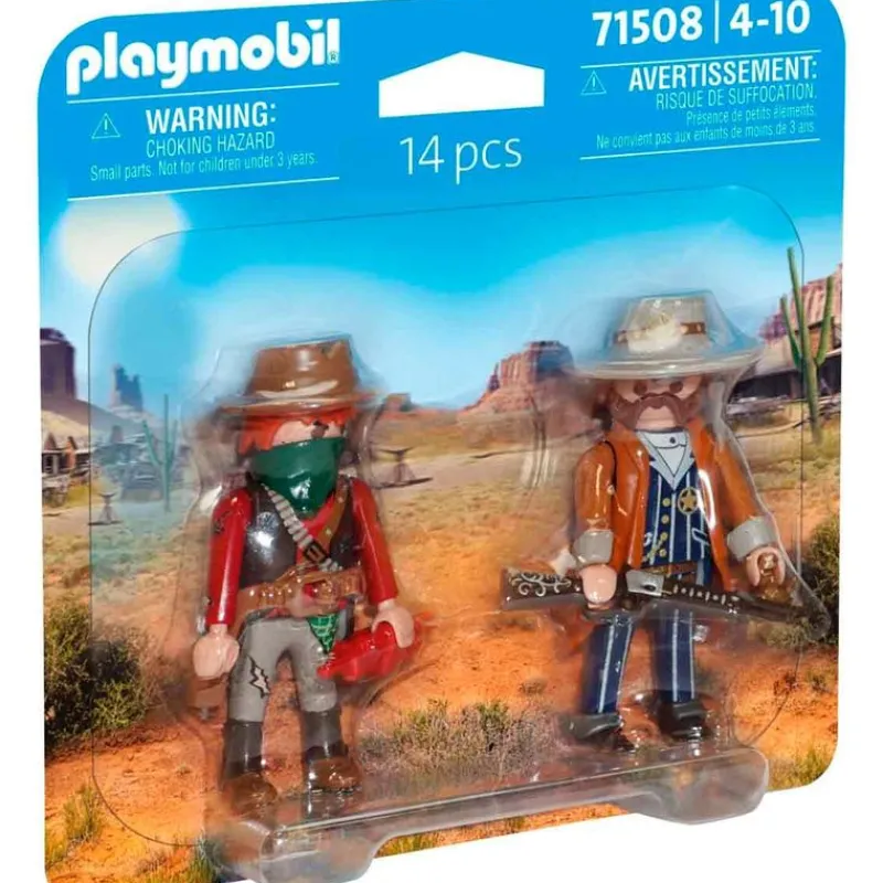 Pack Duo Bandido y Sheriff*PLAYMOBIL Clearance