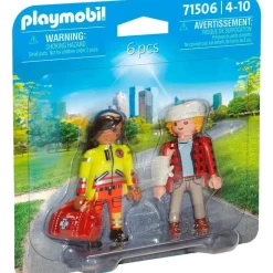 PLAYMOBIL Playmobil-Pack Duo Paramédico con Paciente